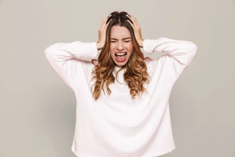 Stressed Woman