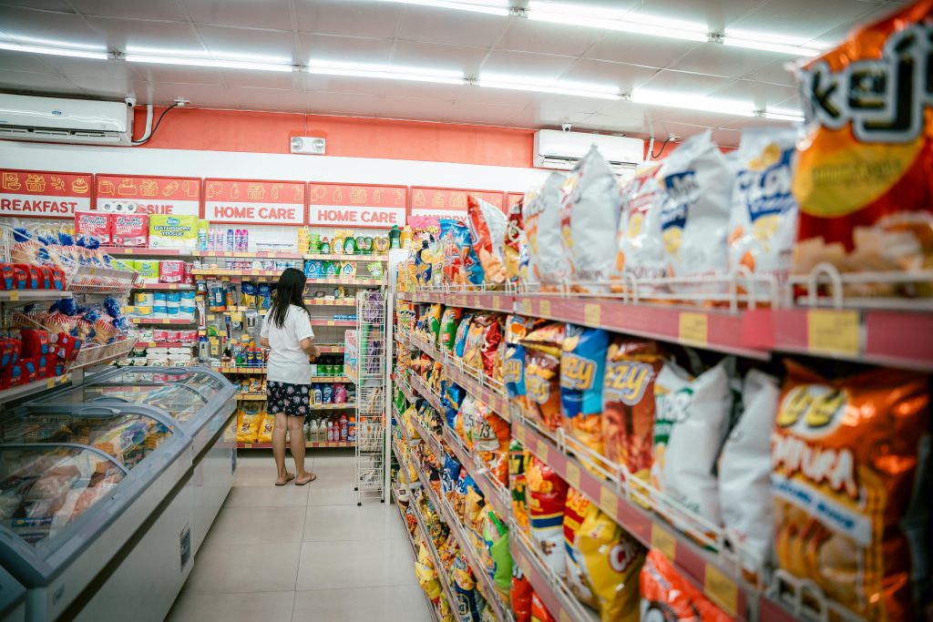 junk food aisle